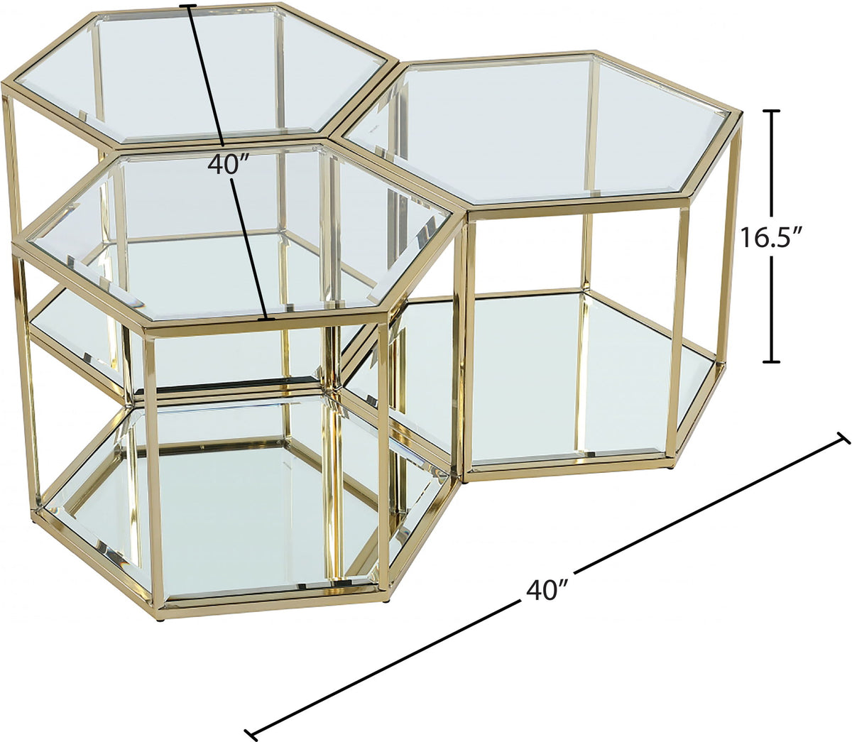 Sei - 3 Piece Coffee Table