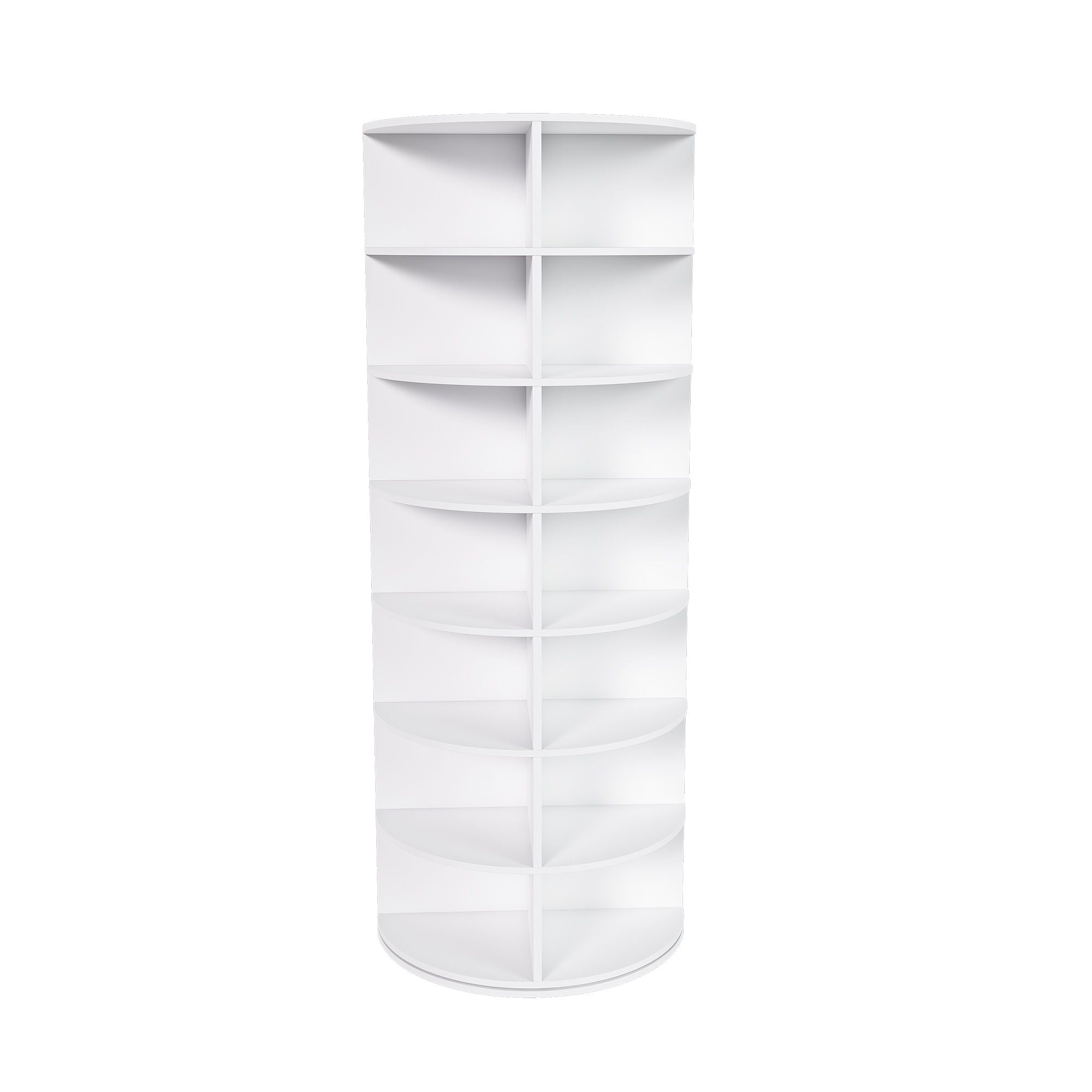Rotating Shoe Rack Tower