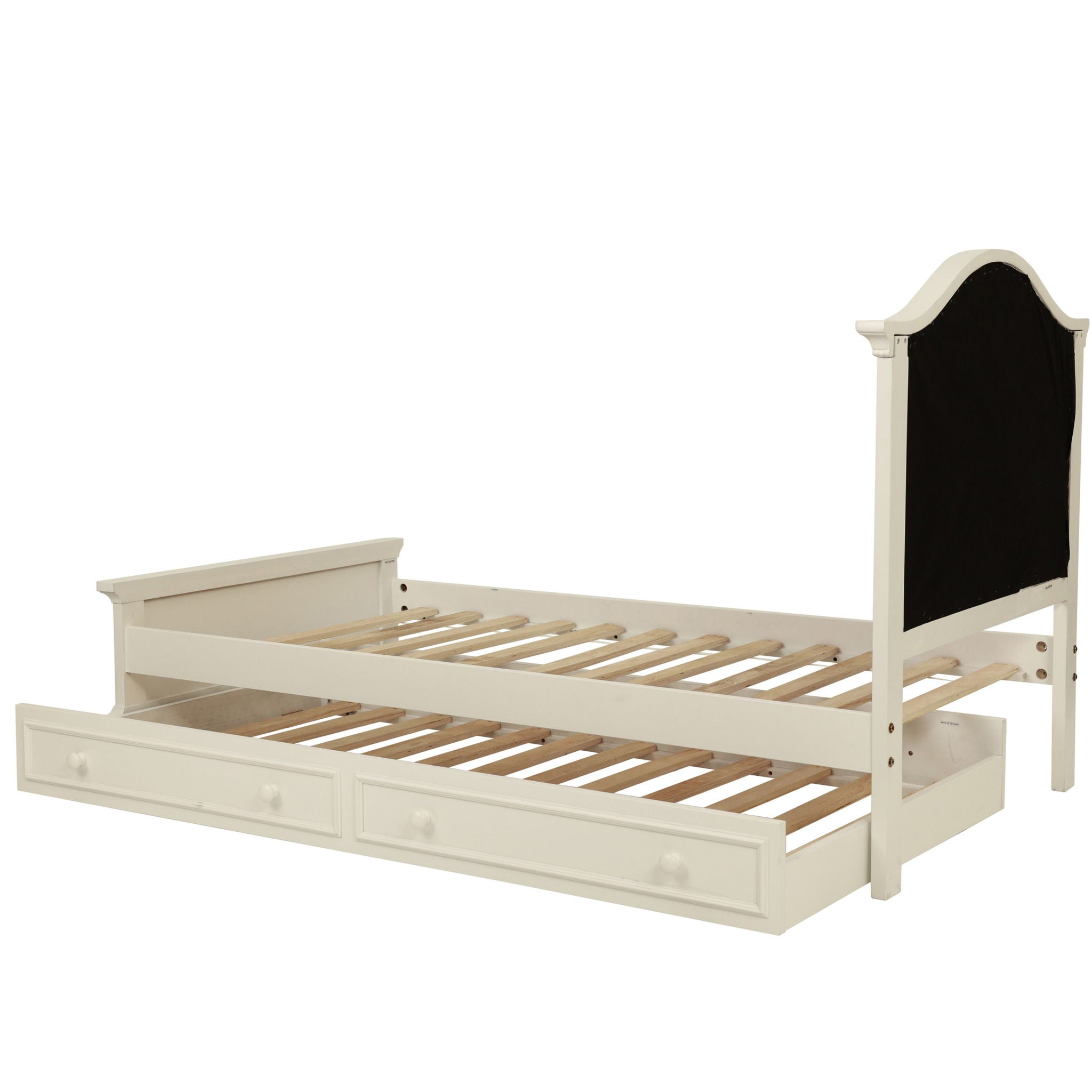 Contemporary Style Bed With Trundle