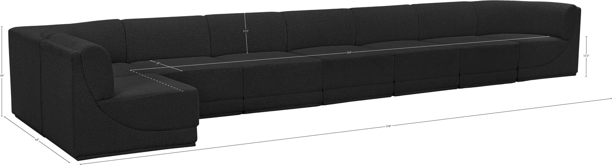 Ollie - 8 Piece Modular Sectional