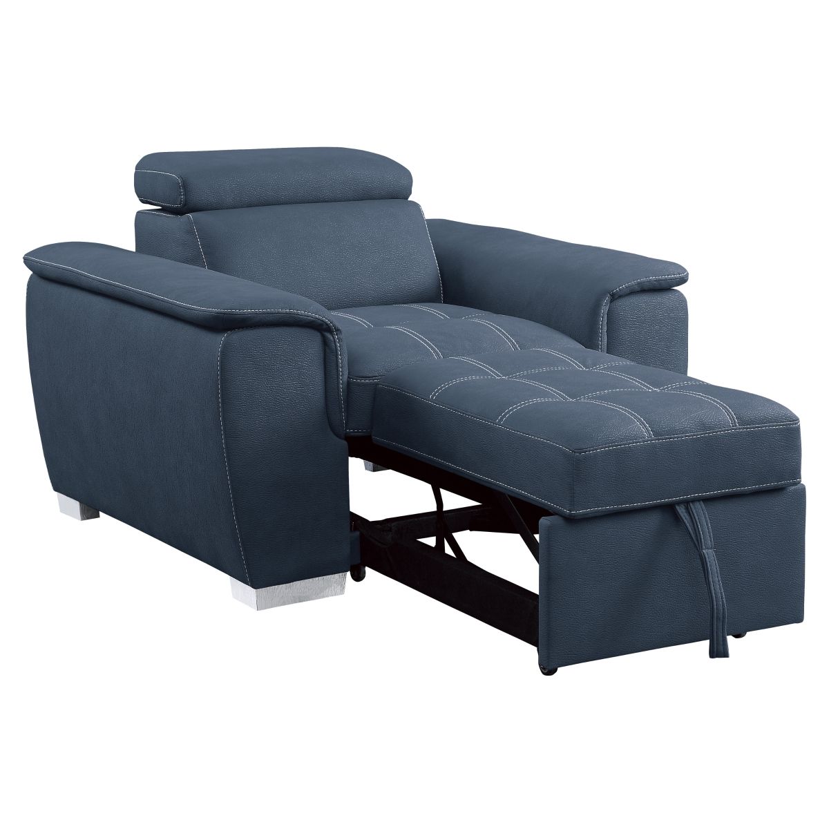 Ferriday - Chair With Pull-Out Ottoman
