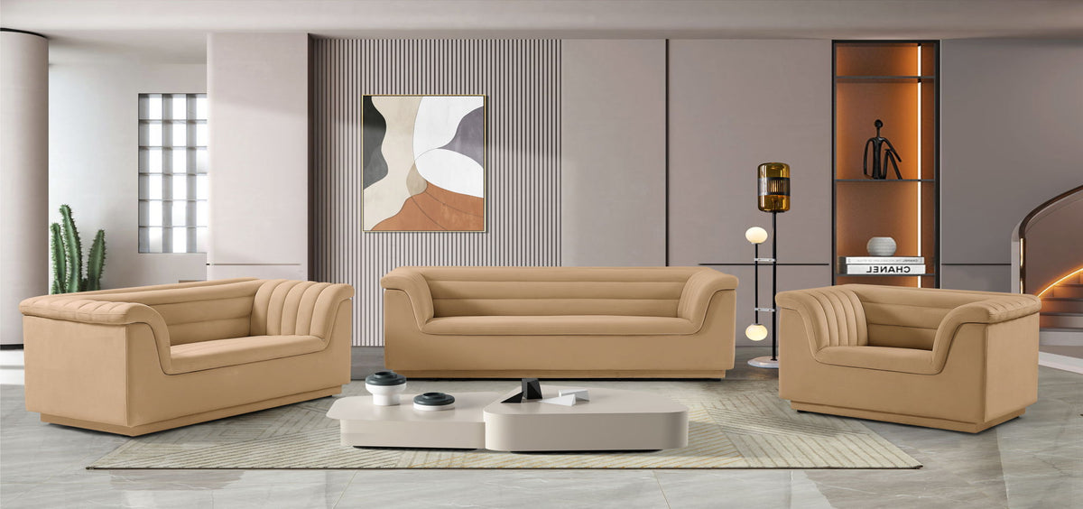 Cascade - Velvet Sofa