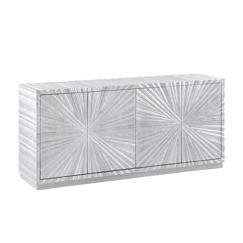 Selene Console (Silver Leaf)