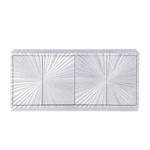 Selene Console (Silver Leaf)