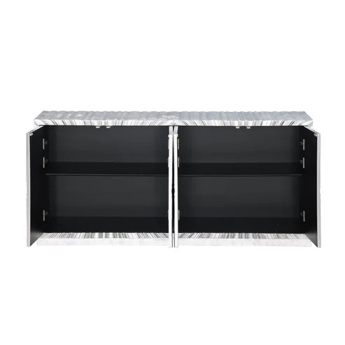 Selene Console (Silver Leaf)