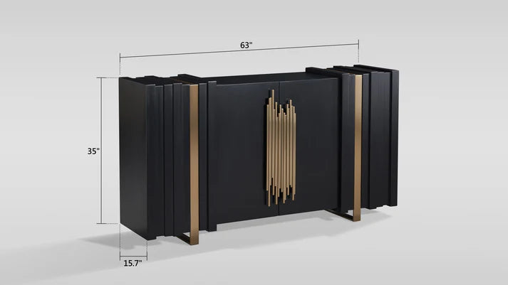 Aurea Sideboard (Black Gold)