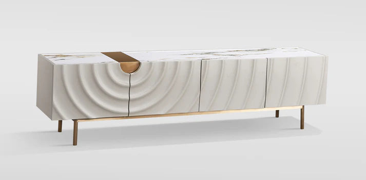 Onda TV Console (Cream White