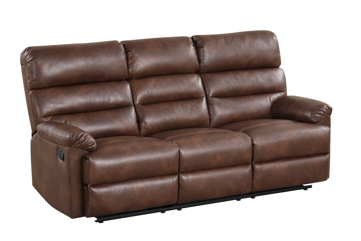 Albert Brown 3-Piece Reclining Set