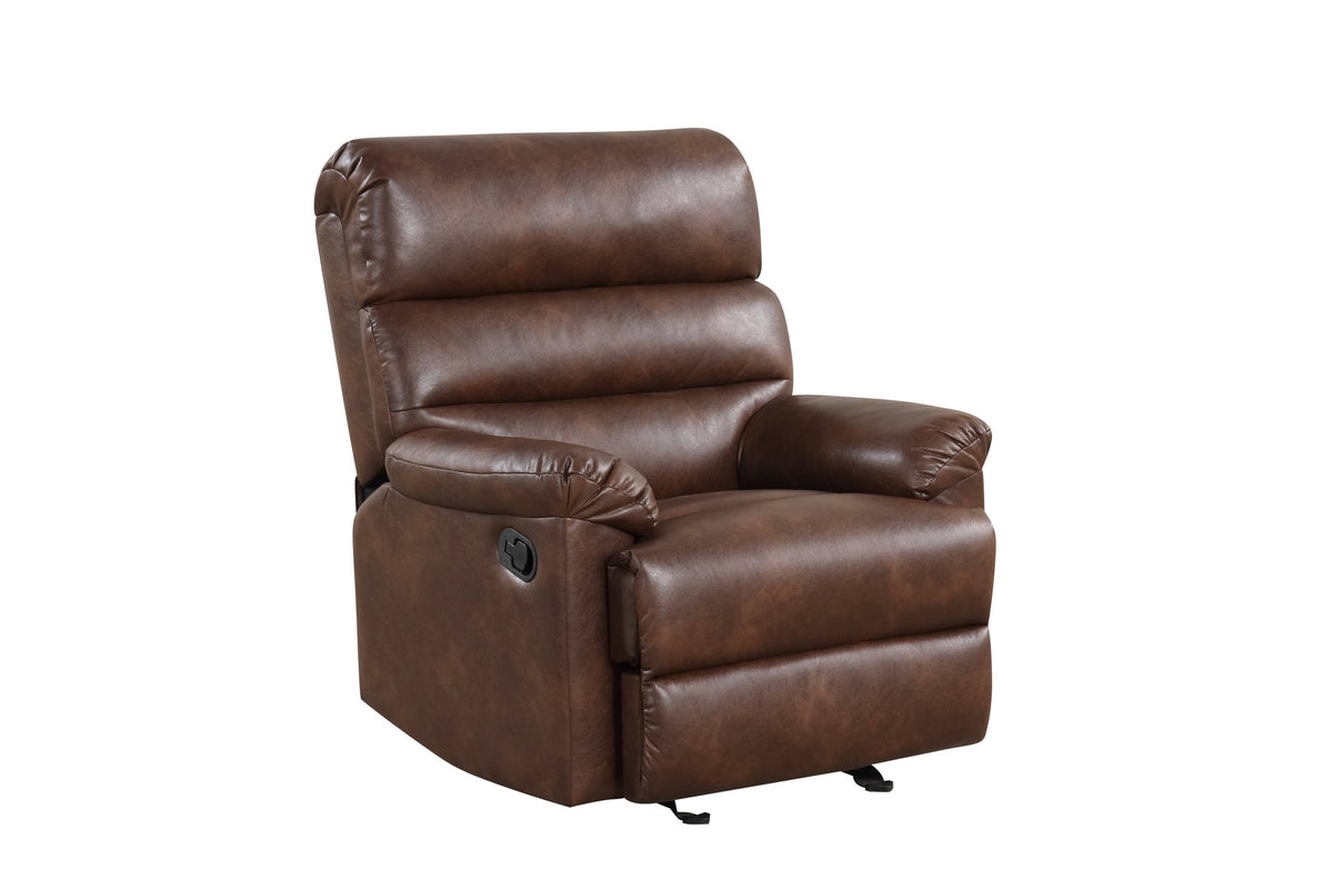 Albert Brown 3-Piece Reclining Set