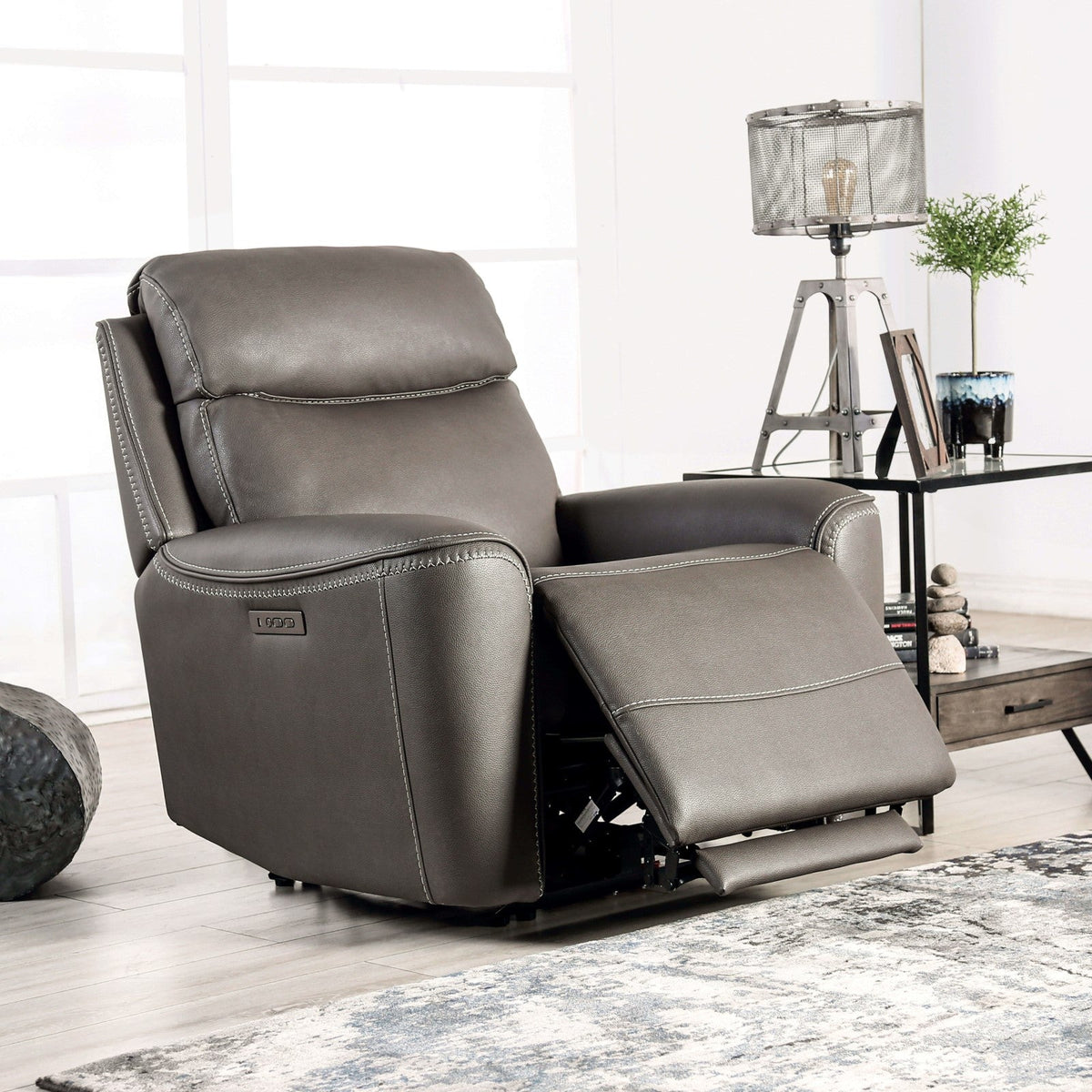 Artemia Gray Power Power Reclining Living Room Set