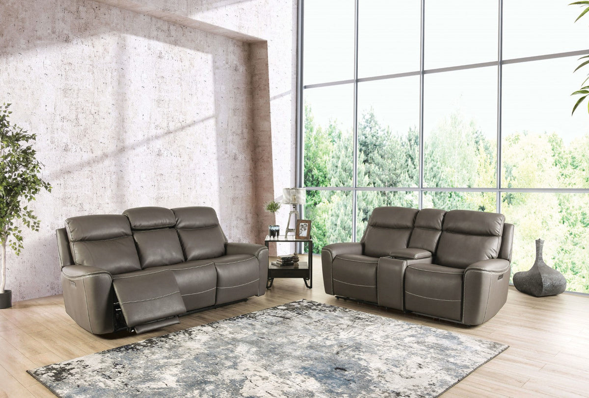 Artemia Gray Power Power Reclining Living Room Set