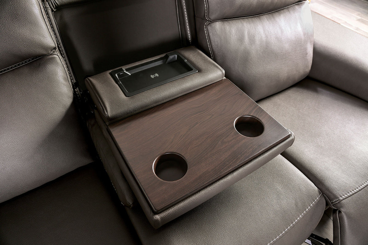 Artemia Gray Power Power Reclining Living Room Set