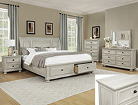 Claribelle  White Premium Bedroom Set