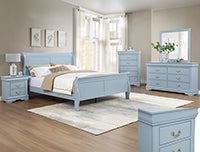 Louis Philip Greige Premium Bedroom Set