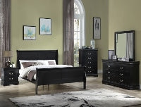 Louis Philip Cherry Premium Bedroom Set
