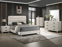Nyomi  Light Brown Premium Bedroom Set