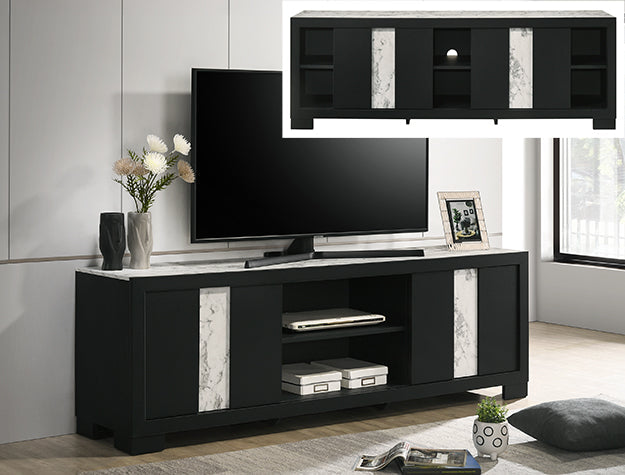 Rangley Black TV Stand