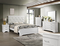 Amalia  - White Premium Bedroom Set