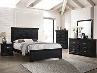 Amalia Black Premium Bedroom Set