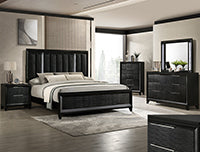 Cressida  Black Premium Bedroom Set