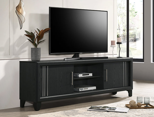 Charlie Charcoal Tv Stand