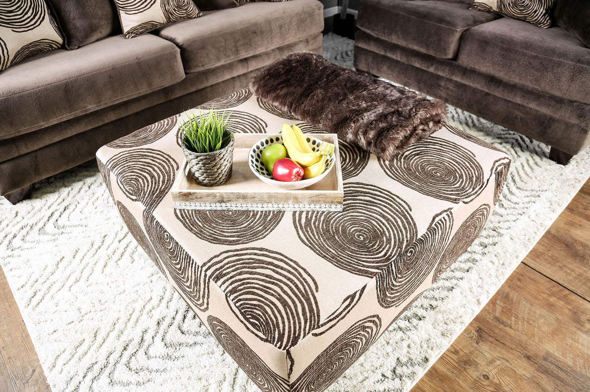Bonaventura Brown Transitional Living Room Set