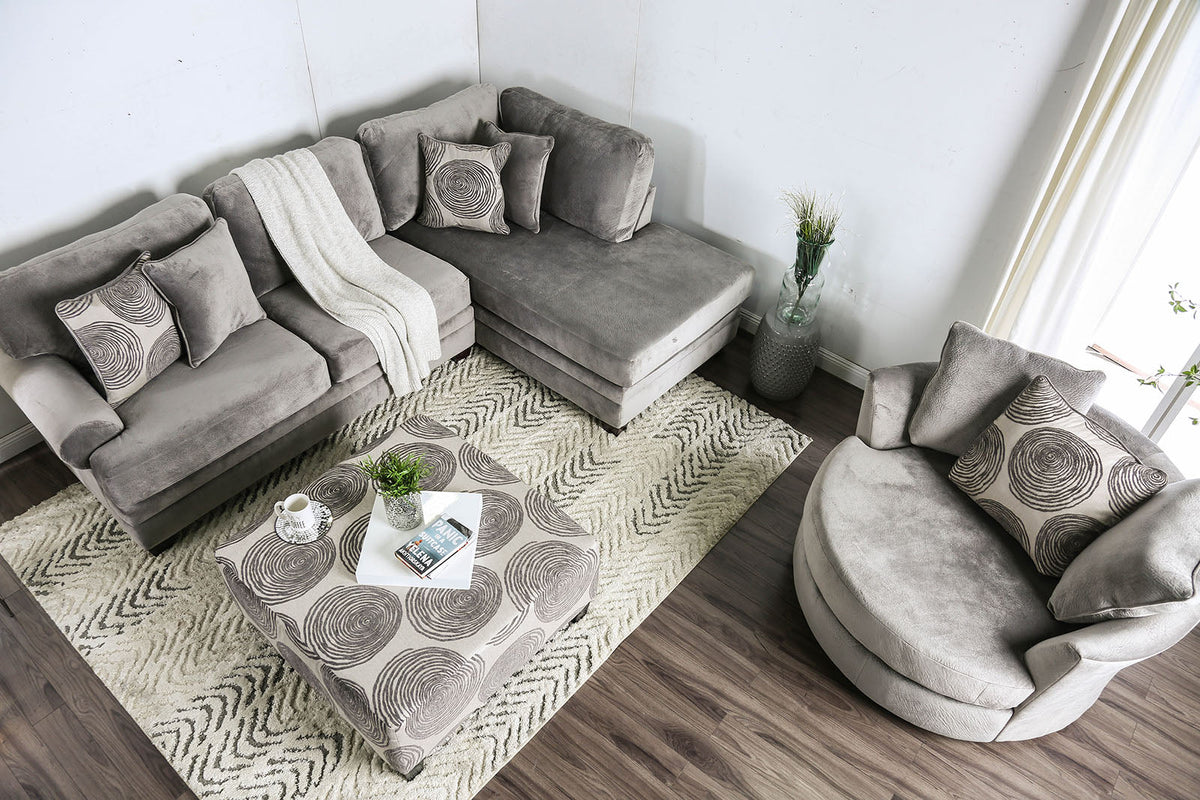 Bonaventura Gray Sectional