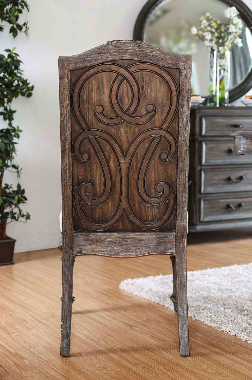 Arcadia Rustic Natural Tone/Ivory Side Chair