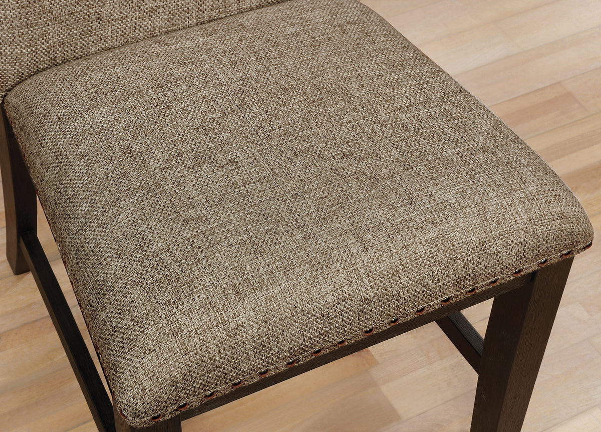 Faulk Espresso/Warm Gray Side Chair