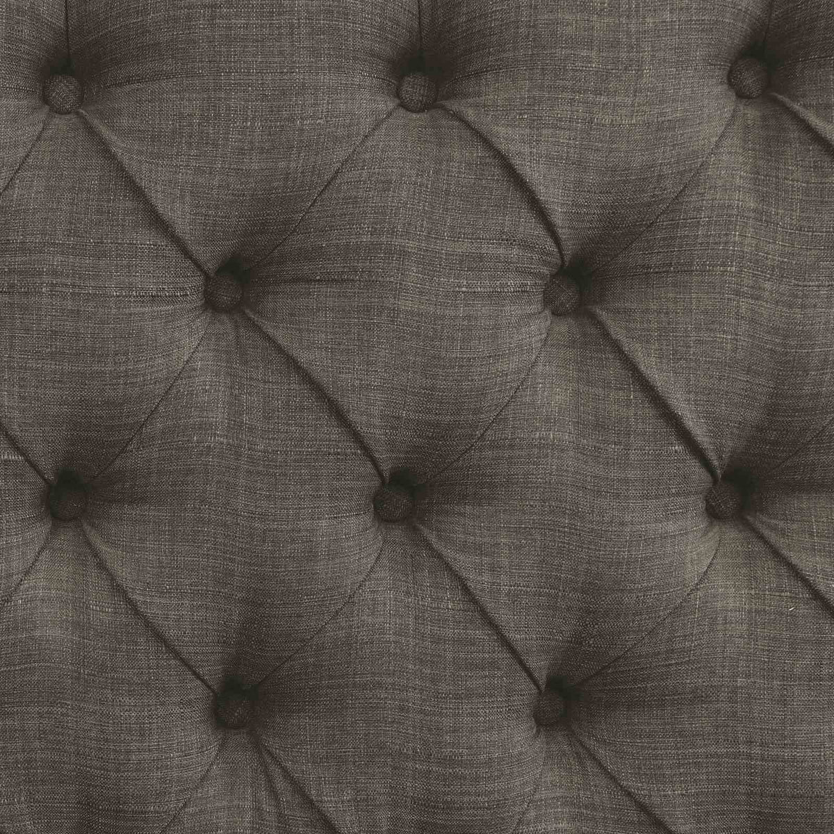Sania Antique Black/Gray Wingback Linen-like Dining Chair