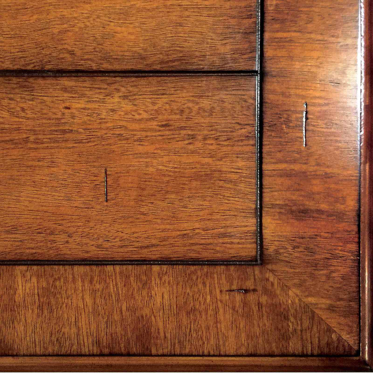 Mayville Black/Antique Oak Dining Table