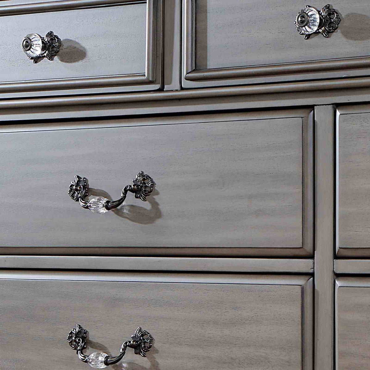Syracuse Gray Queen Bed