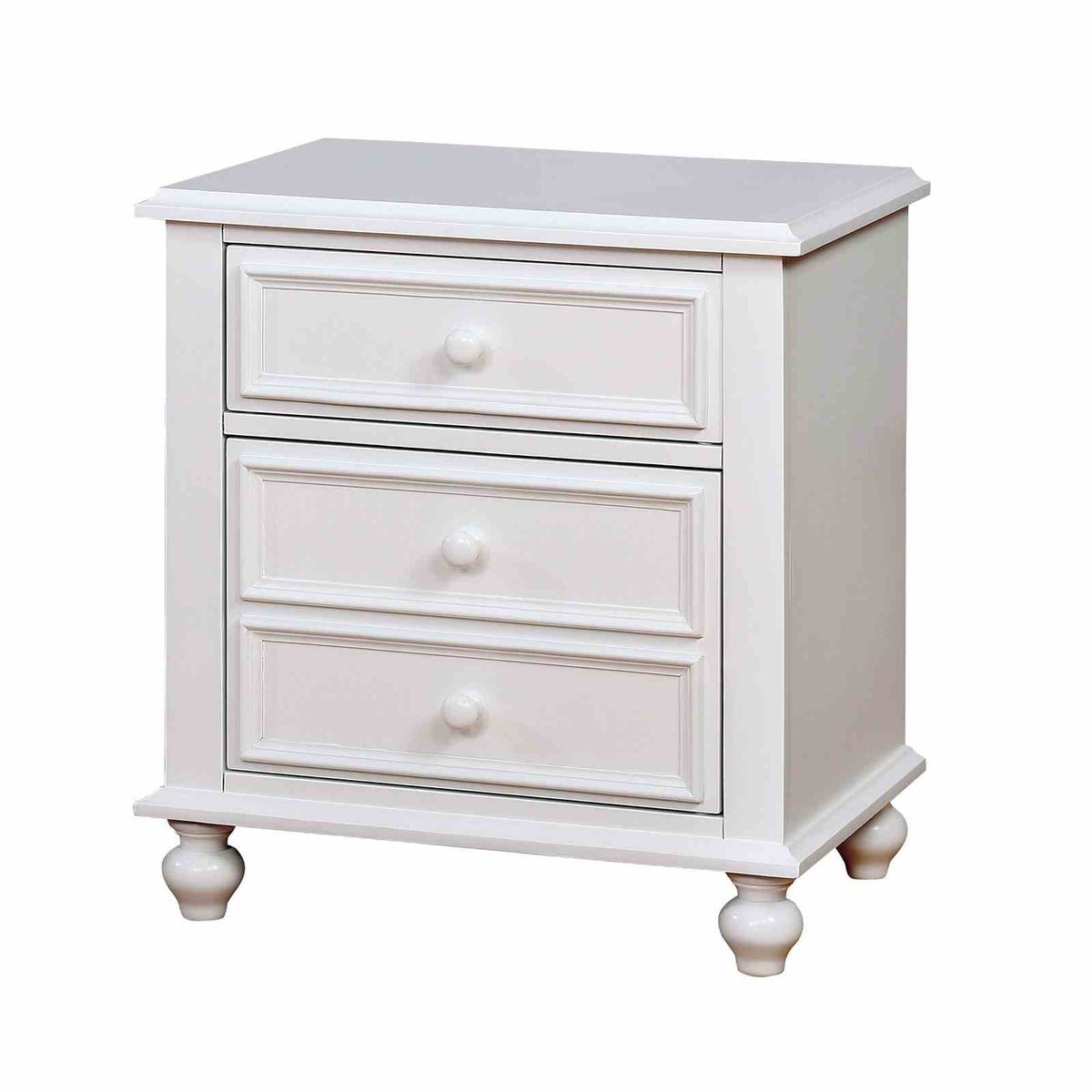 Olivia White 4-Piece Twin Bedroom Set