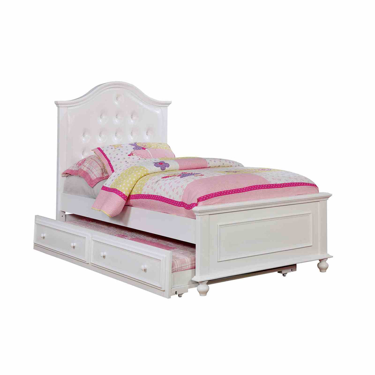 Olivia White 4-Piece Twin Bedroom Set