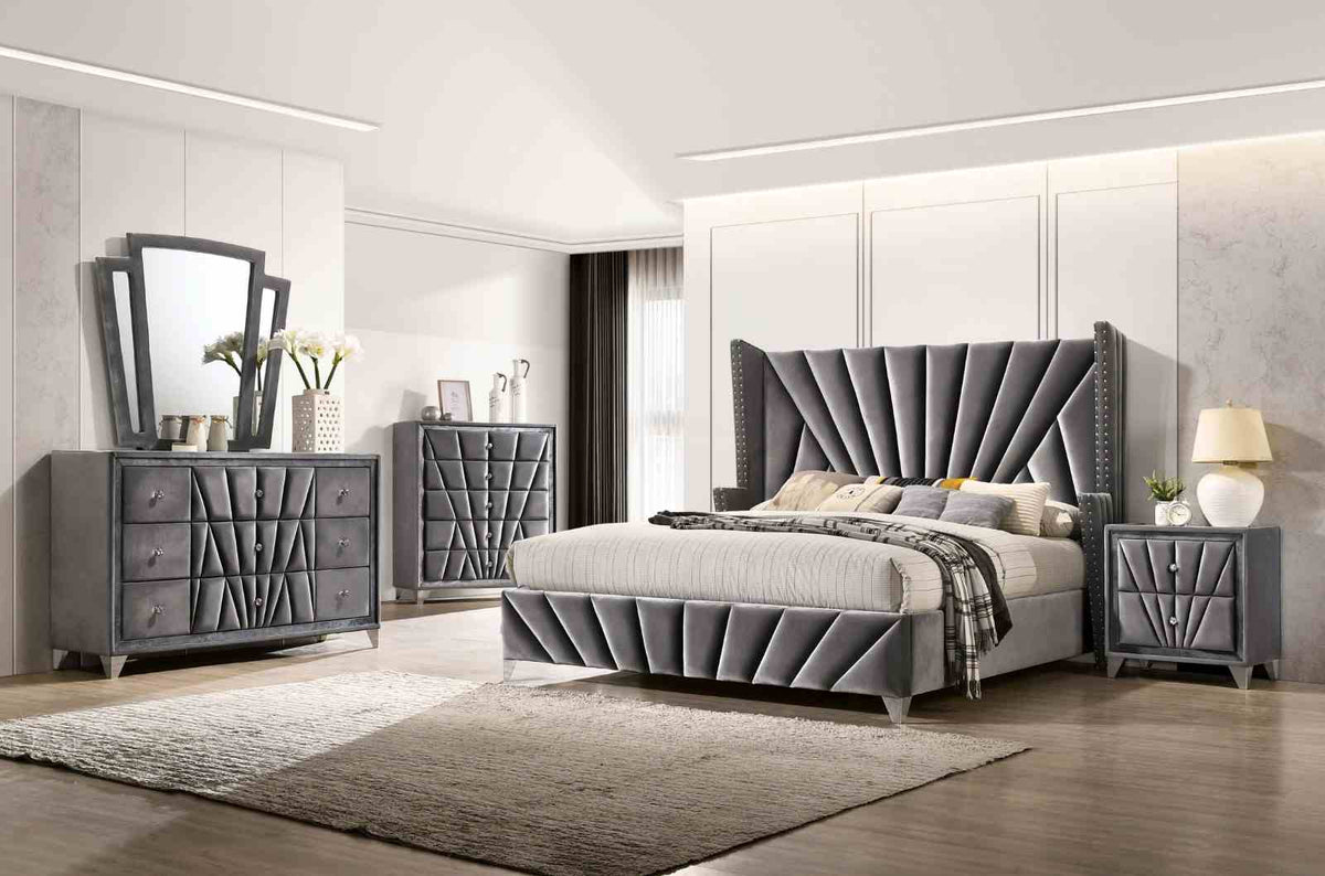 Carissa Gray 5-Piece Queen Bedroom Set