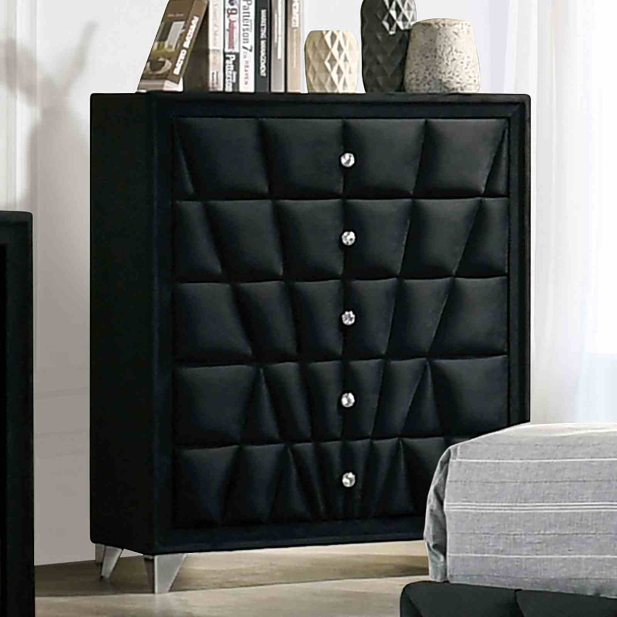 Carissa Black 5-Piece Queen Bedroom Set