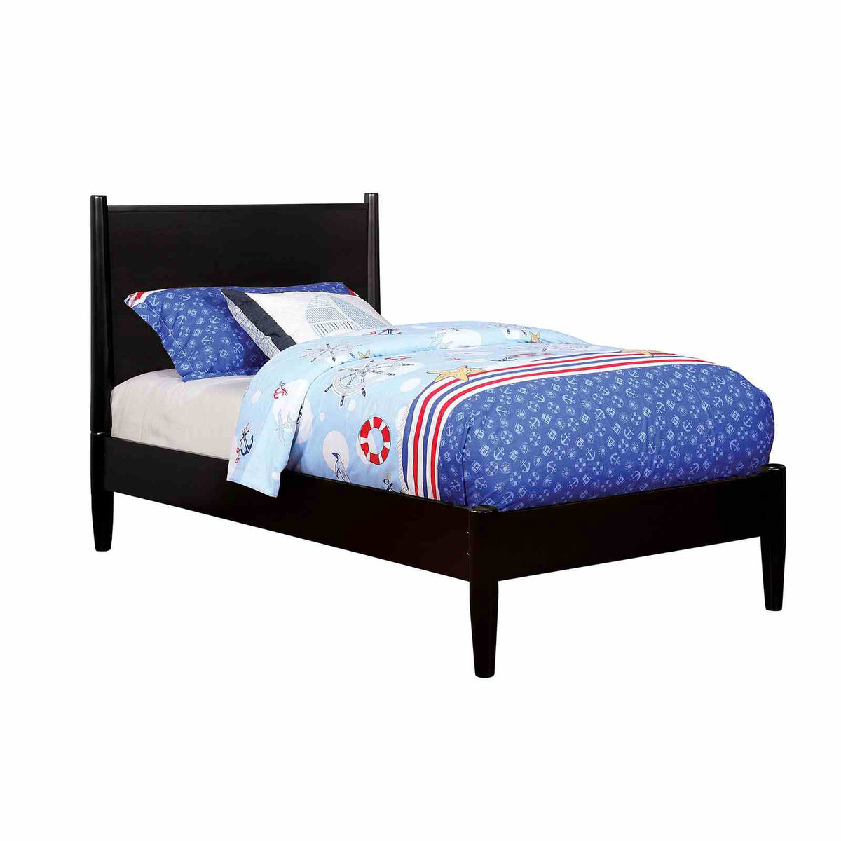 Lennart Black Queen Bed