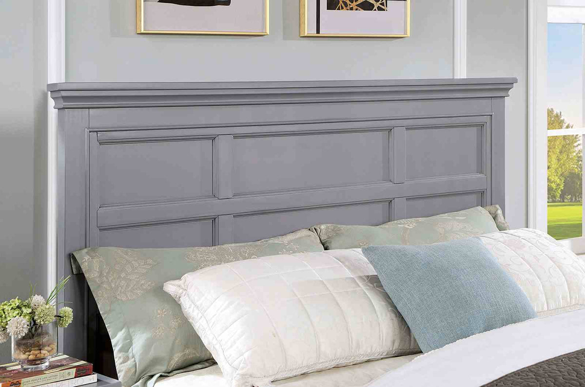 Castlile Gray 5-Piece Queen Storage Bedroom Set