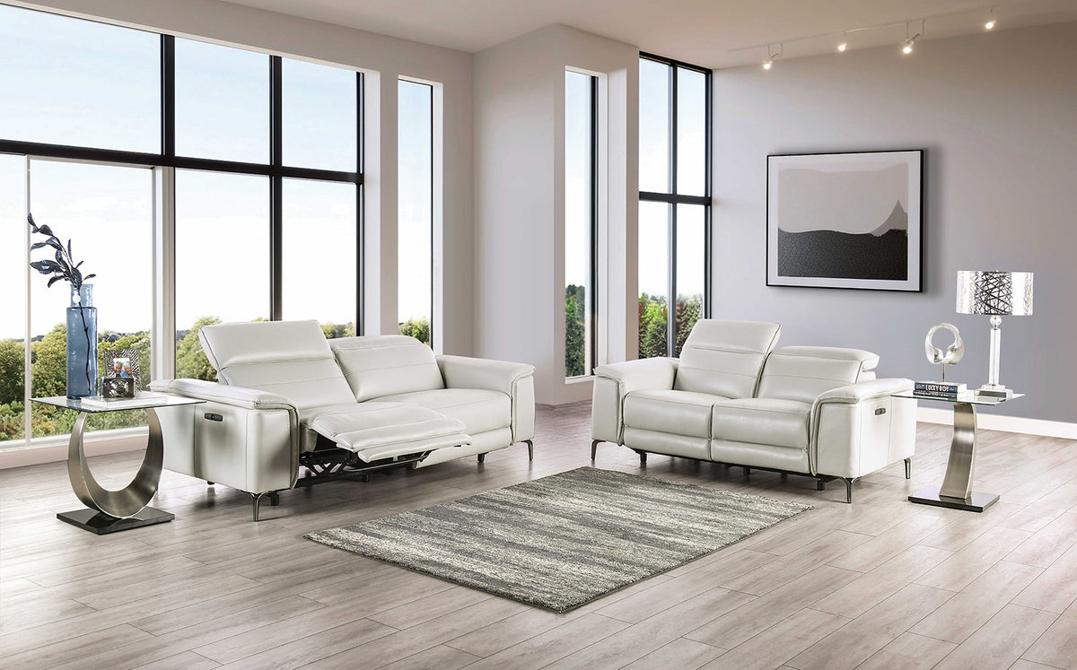 Ascona Light Taupe Power Sofa