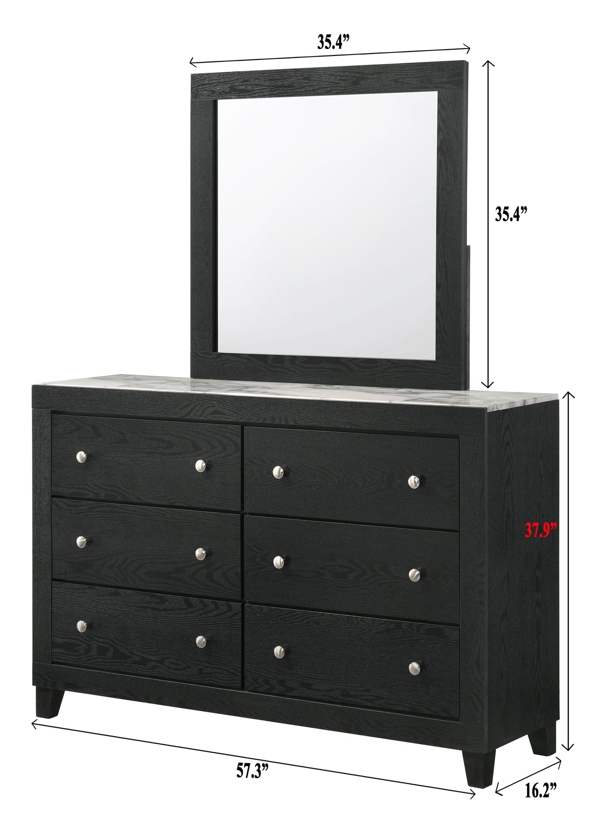 Cadence Black Bedroom Set