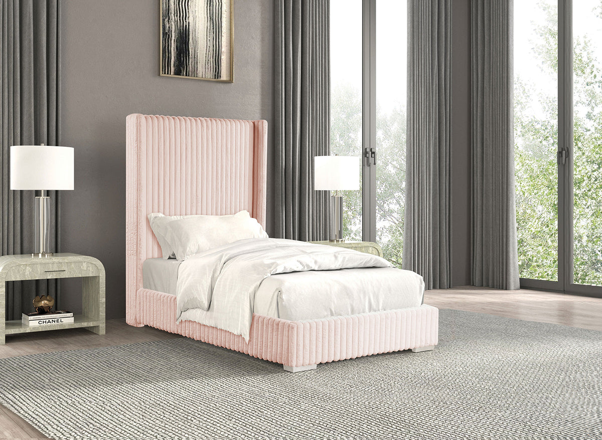 Cadwell Pink Twin Bed