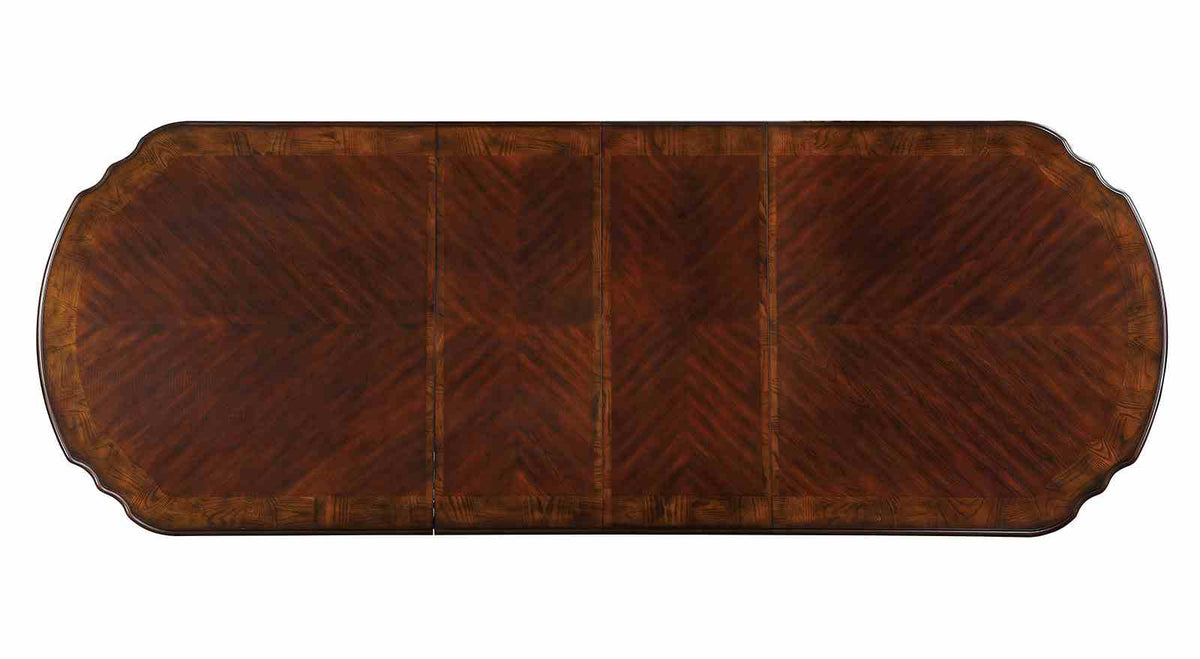 Canyonville Brown Cherry 9-Piece Dining Room Set