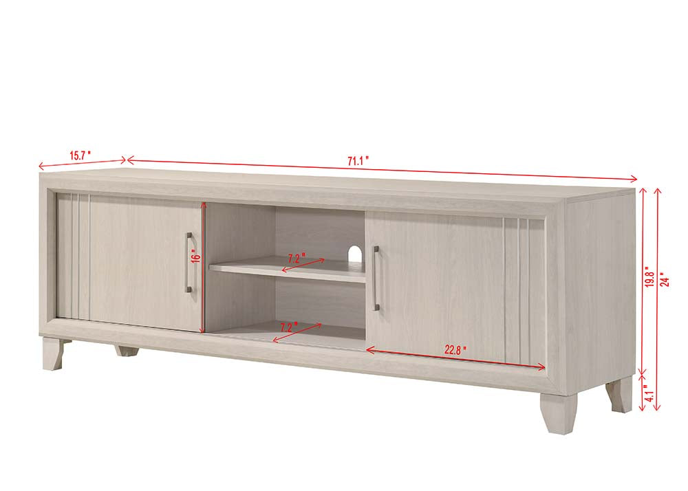 Charlie White Tv Stand