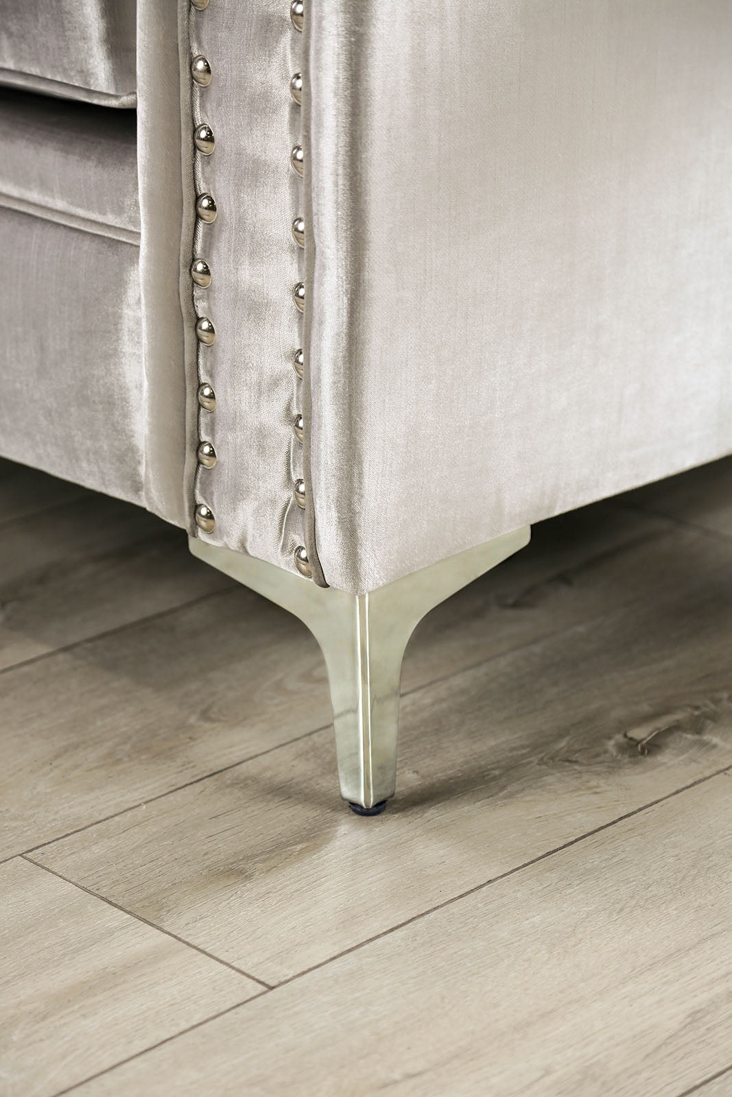 Elicia Silver Loveseat