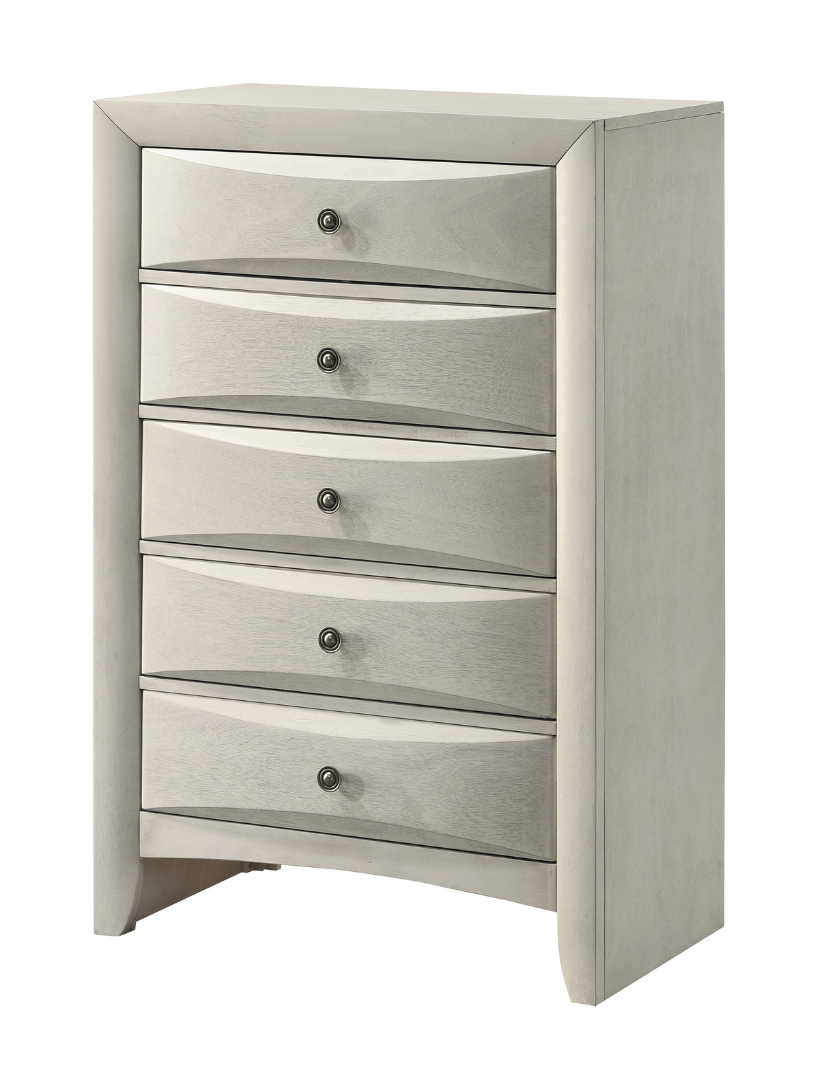 Emily White Storage Platform Bedroom Set