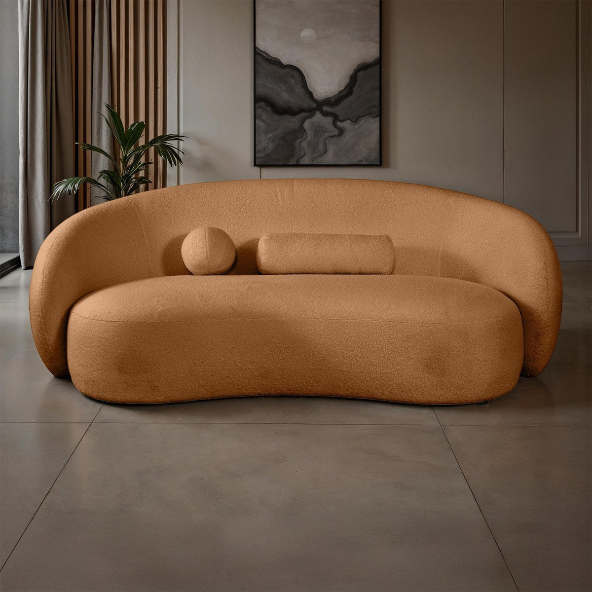Brevik Terracotta Brown Sofa