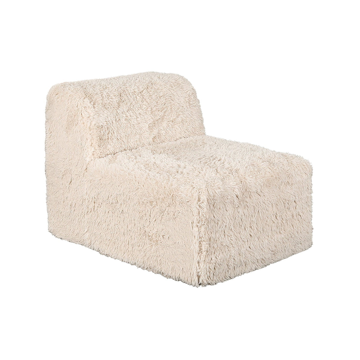 Nappi Sand Compressed Foam 7-Piece Sectional with Ottoman