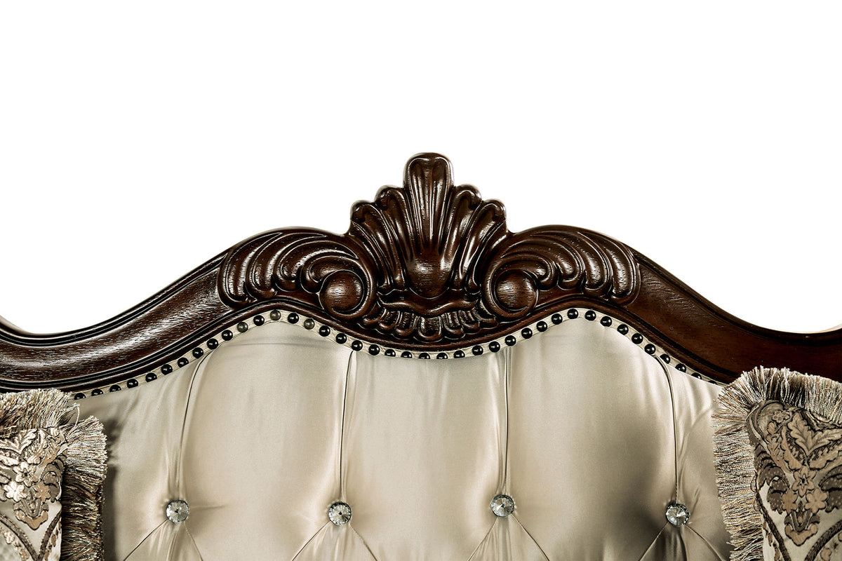Veracruz Dark Cherry/Beige Sofa