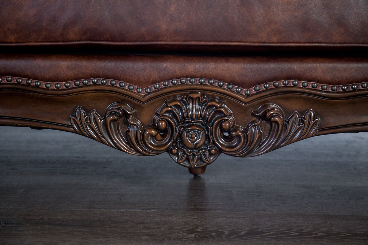 Palencia Dark Cherry/Brown Chair
