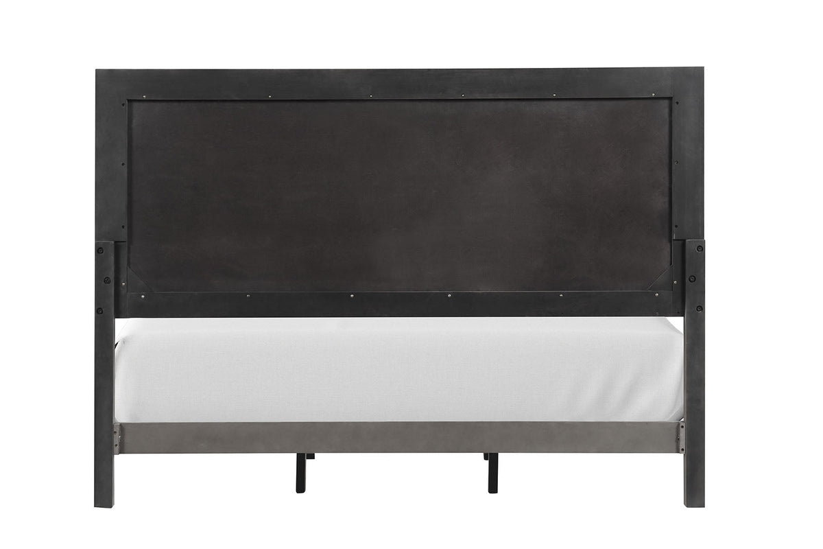Crowthorne Warm Gray King Panel Bed